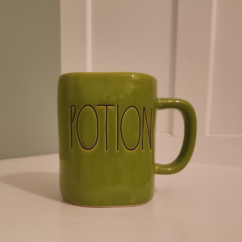Rae Dunn POTION Artisan Halloween Collection Lime Mug